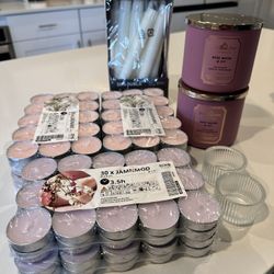 Bath & Body Works + Ikea Scented Candles
