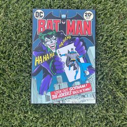 Batman and Joker wood sign / poster 