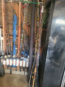 Calstar  and fenwick fishing rods