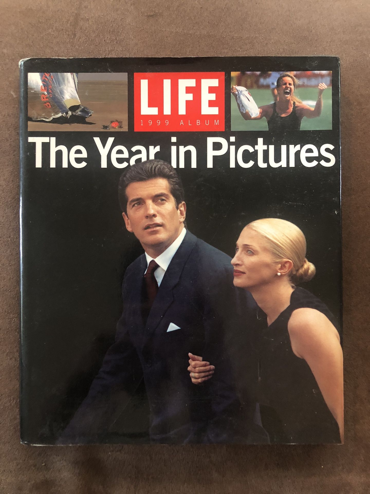 Vintage Life 1999 Year In Pictures HC Book-JFK Jr-Princess Di-Michael Jordan-Great Photos & Stories GC