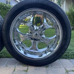 5 Lug Nut Rims/ Rines De 5 birlos (5x114.3) size: 20”