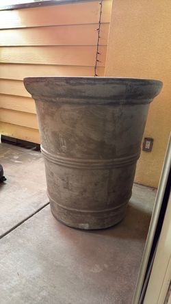 Free giant cement pot