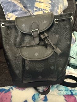 MCM drawstring small backpack