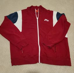 Nike Air Heritage Men's Full-Zip Colorblock Track Jacket / Sweatshirt 2XL XXL