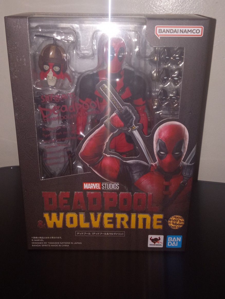 Sh Figuarts Deadpool & Wolverine Deadpool Marvel Figure