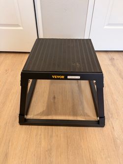 VEVOR Steel Plyometric Jump Box 12 inch