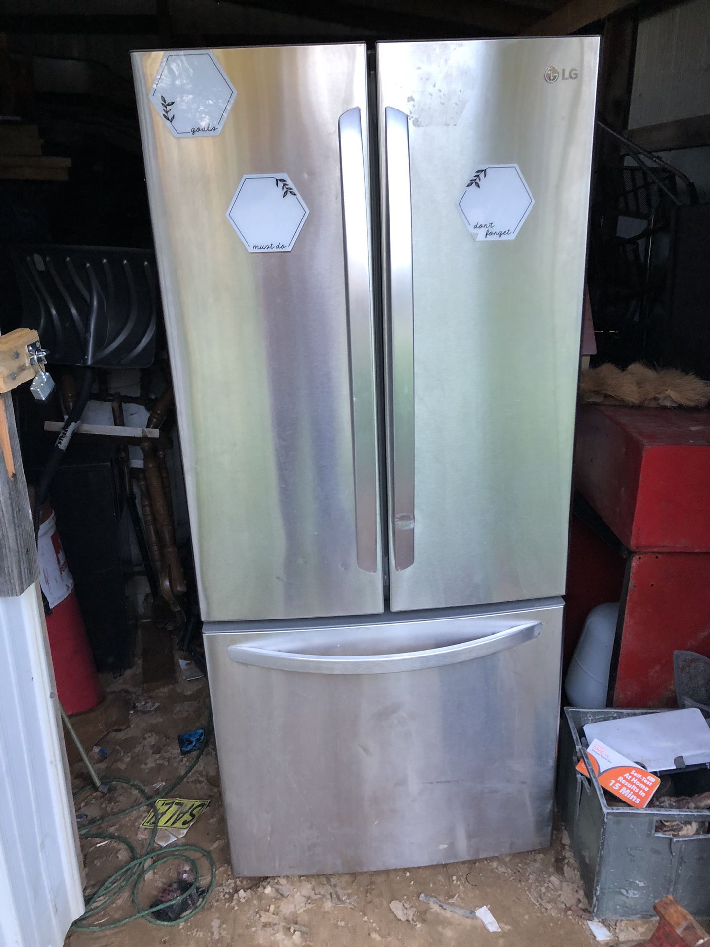 Lg Stainless Steel Refrigerator 