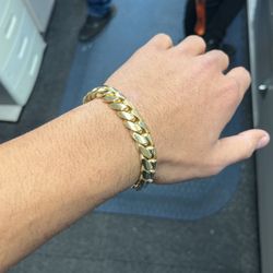 Cuban Link 14k 116.3 Bracelet $5240