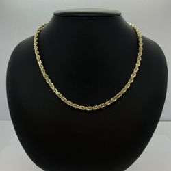Gold Rope Chain 14K Used 