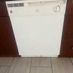 WHITE DISHWASHER