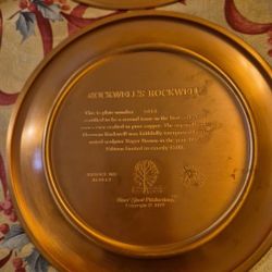 Two collector plates one is hummel schoolgirl 1980