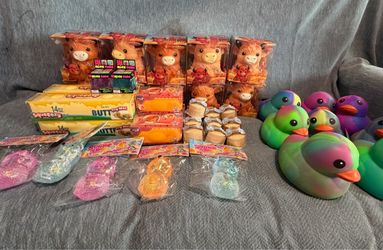 Squishies - Squeezy, Ducks, Highland Cow & More