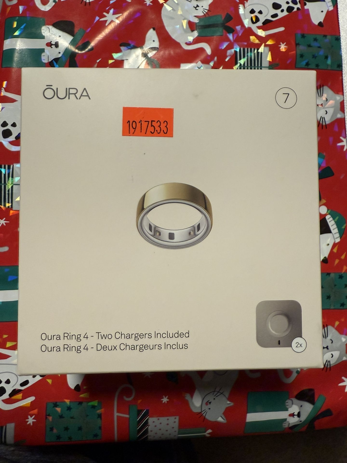 Oura Ring Size 7 - Gold