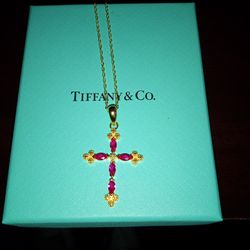 Tiffany Co Box With Chain 