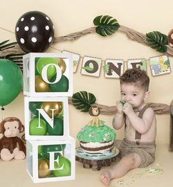 First ( One ) Birthday Boxes 