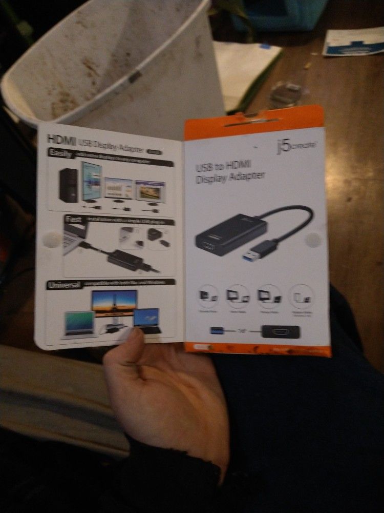 USB to HDMI display adapter