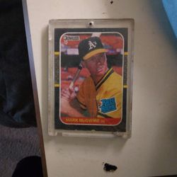 Mark Mcgwire Baseball Card 