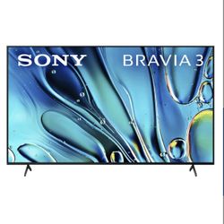 SONY (85’) Class BRAVIA 3 LED 4K HDR Smart Google TV-85S30, 2024 Model
