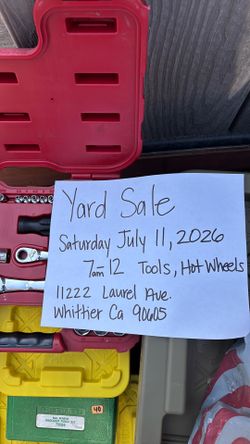Yard sale