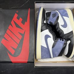 Jordan 1 High Blue Moon - 10.5