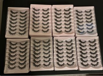 7 pair eyelashes