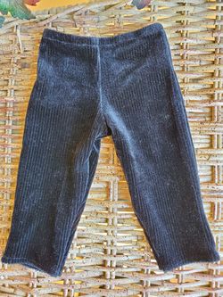 Pleasant Co American Girl black velor pants 1996