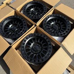 Brand New KMC IMS “552” 17” Off-Road Wheels 6Lug 6x139 (6x5.5) Trucks and SUVs 17x8.5 -10 Offset