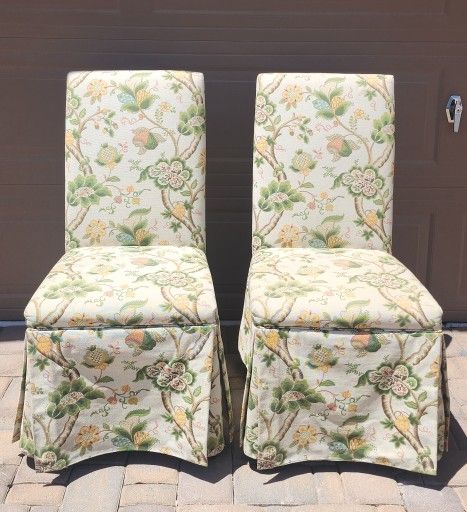 Upholstered Dining Chairs Set Of 2