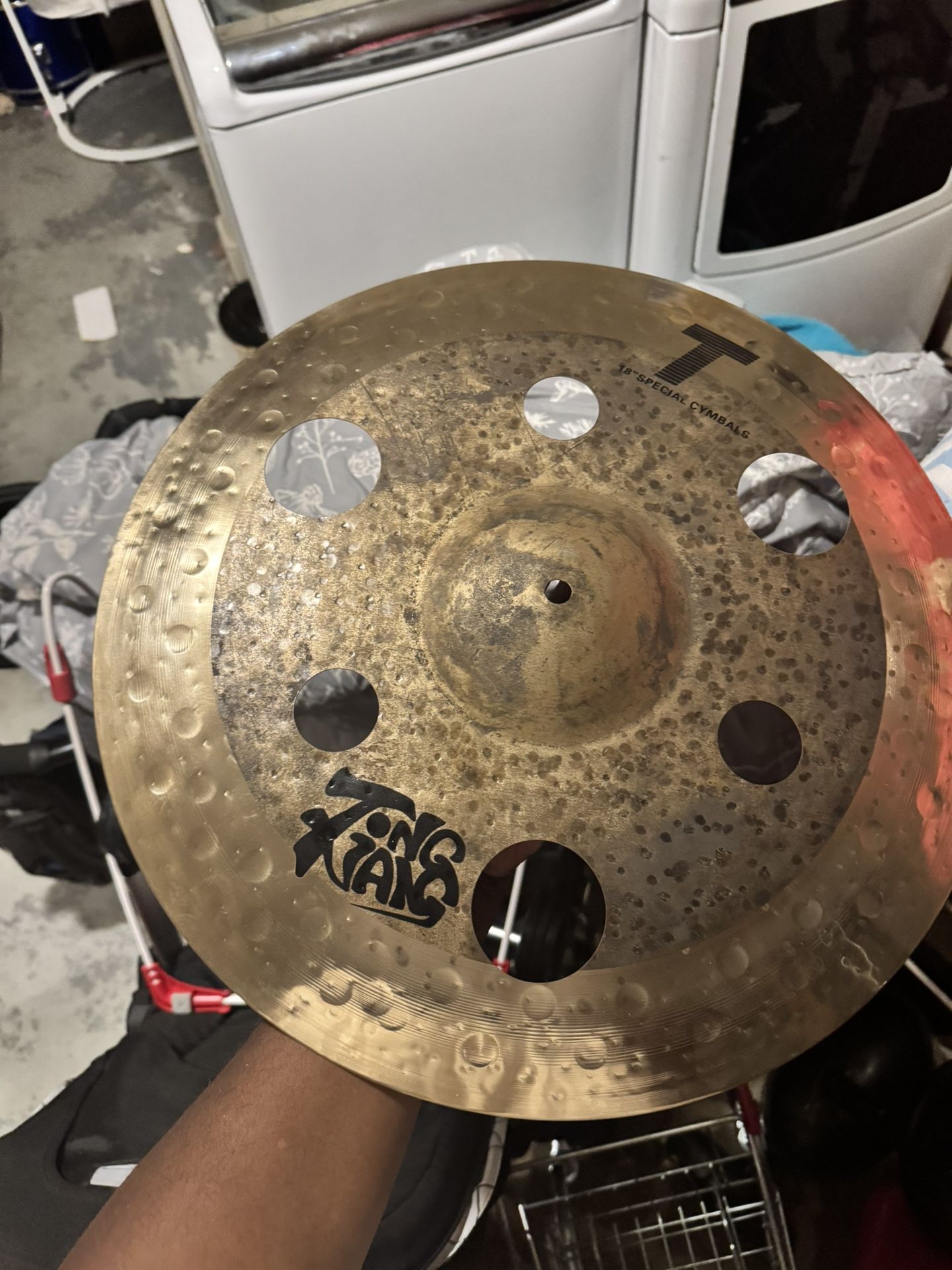 Overseas Trash Ozone Cymbals 18 “ Inch Brand New Condition