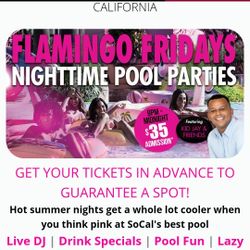 Tickets Morango Flamingo Nighys