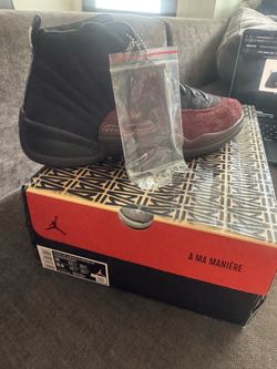 Air Jordan 12 retro A Ma Maiere Black size women’s 11