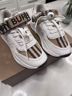 Burberry Tennis Shoes Size 7 1/2 Women’s