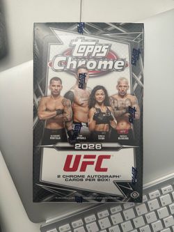 2026 Topps Chrome UFC Hobby Box