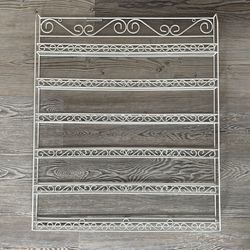 White Nail Polish Rack