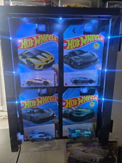 Hotwheels display case