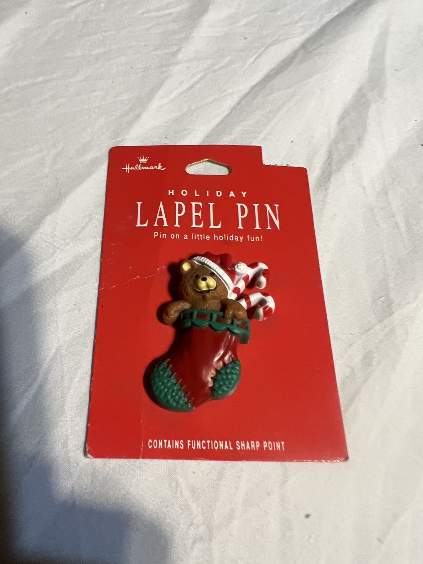 Hallmark Holiday Lapel Pin 