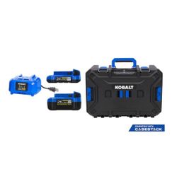 Kobalt 24 V 2 Pack Battery And Charger