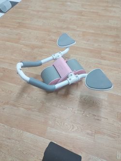 Ab Roller Crunch Trainer with Elbow Support