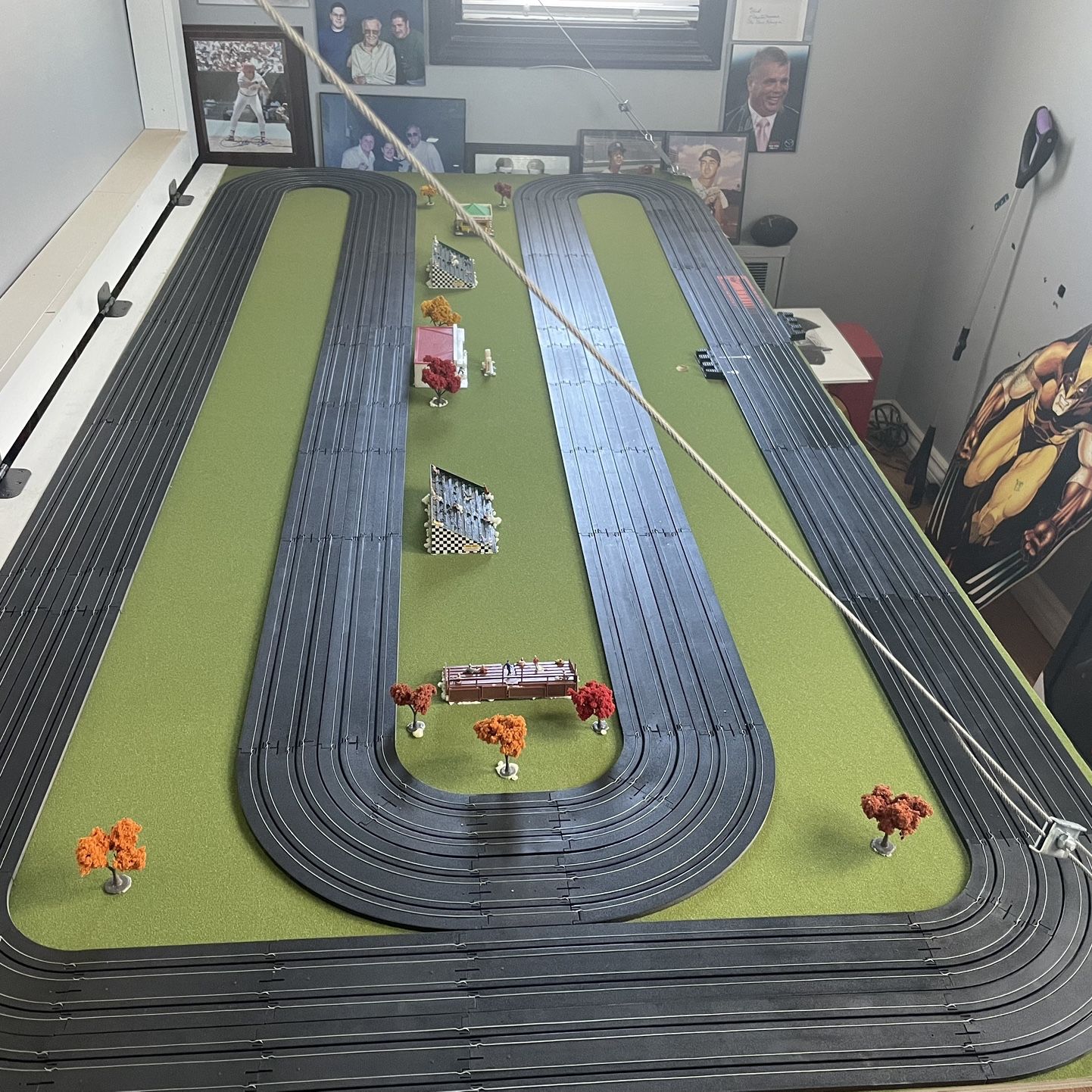 Scalextric Track Layouts Lane Slot Car Set Slot Car Race Track