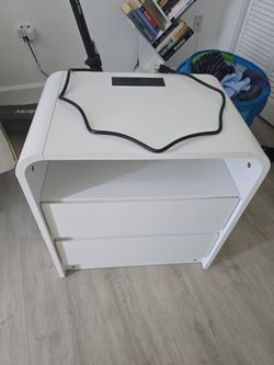 White nightstand as new