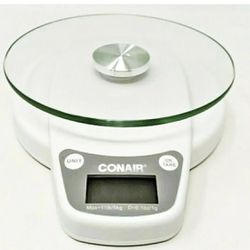 Conair Digital Food Scale Battery Operated 11 lb Capacity Model CNF1130 NEW