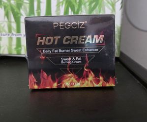 Hot sweat cream workout enhancer