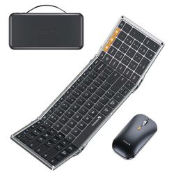 Foldable keyboard  and mouse