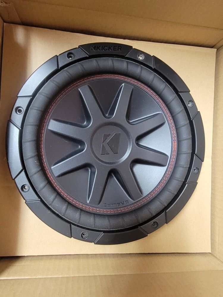 Kicker 10 Comp VR 4 Ohm No Box! $80 Firm