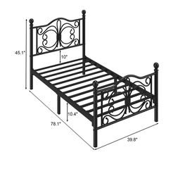 Mattress and bed frame