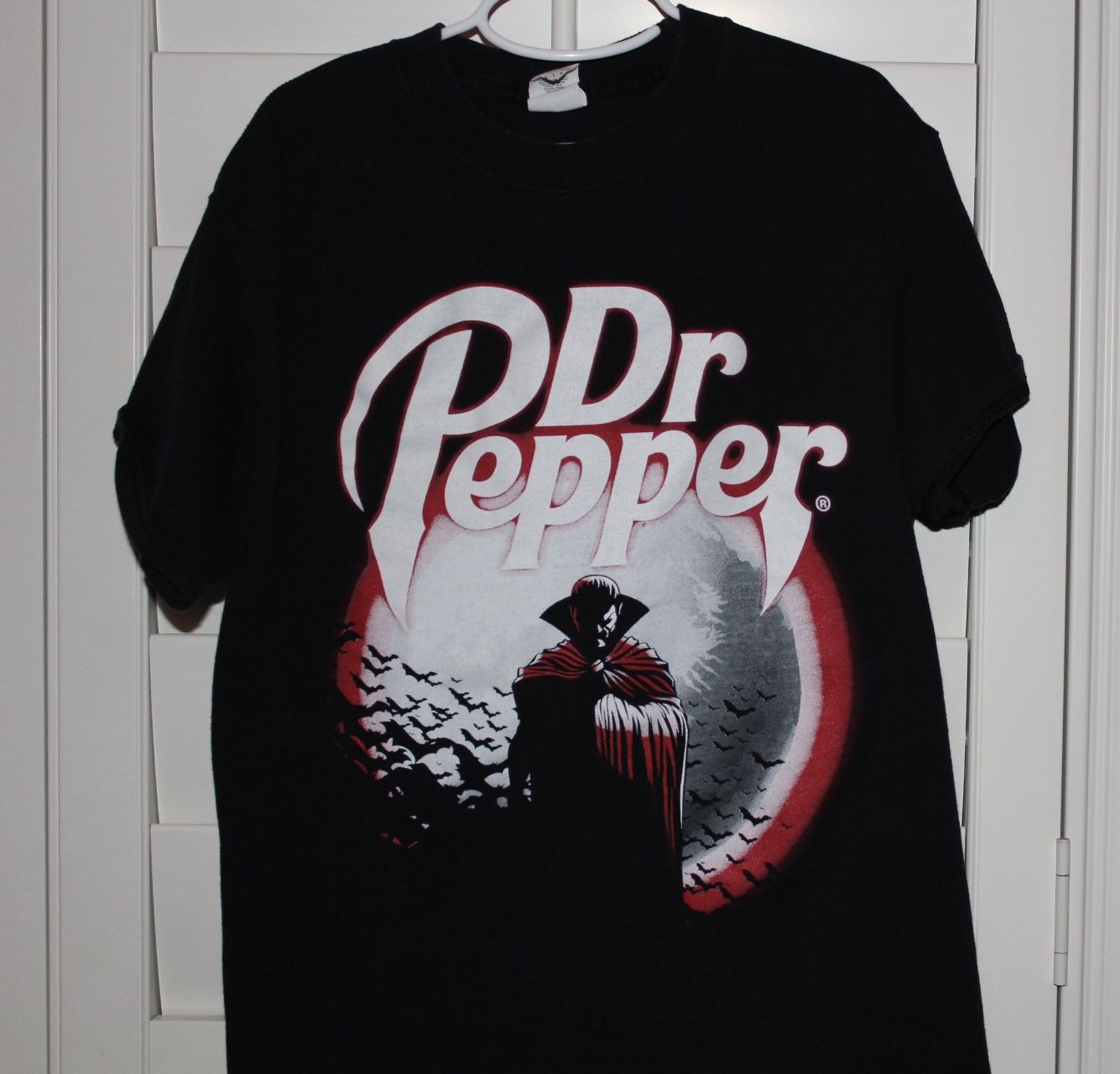 Vinatge Dr Pepper Halloween Vampire T Shirt