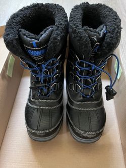 Boys' Waterproof Snow Boots  Size4