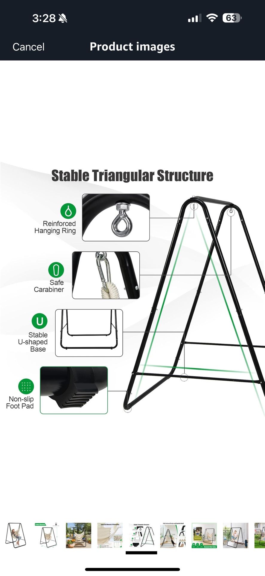 Hanging Chair Stand