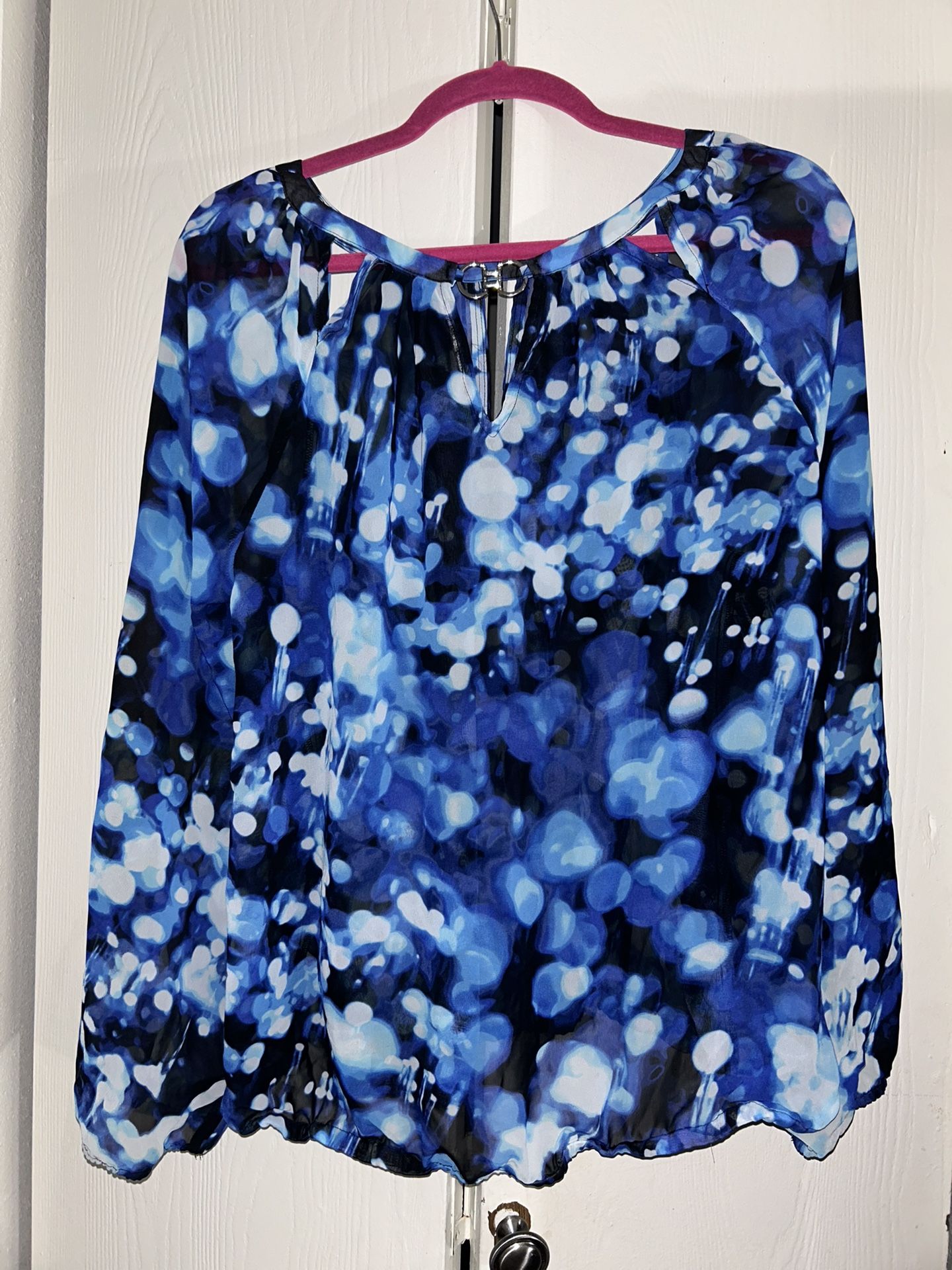 Sheer Blouse!!! Size XL