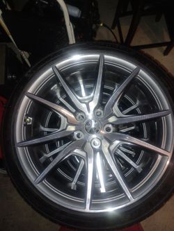 Tires with rim